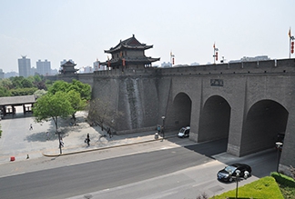 Городская стена династии Мин в Сиане
