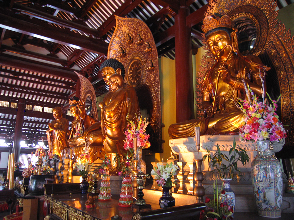 Храм Гуансяо в Гуанчжоу внутри