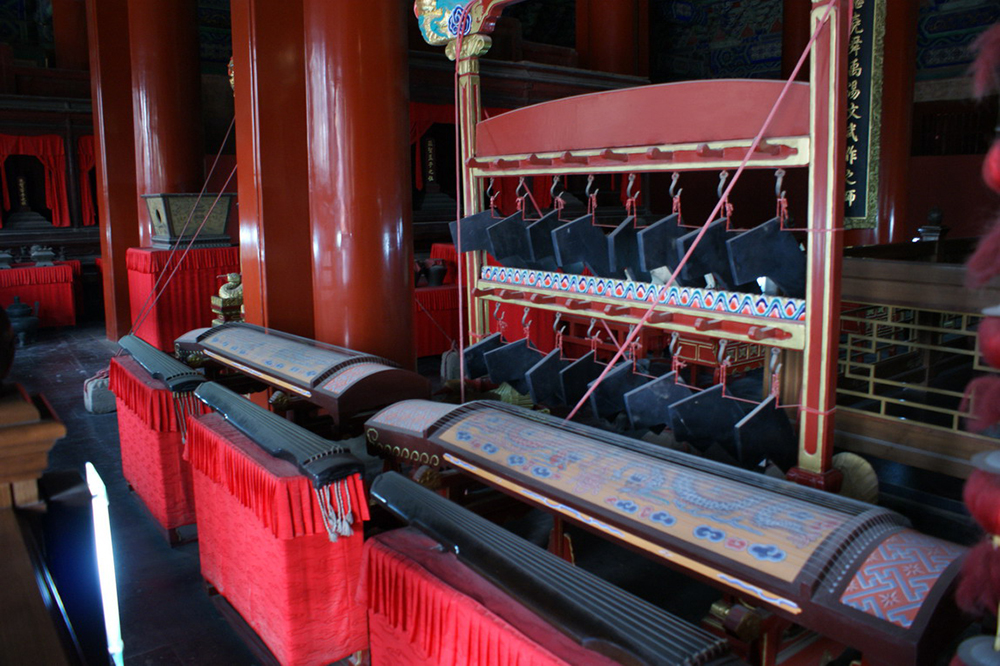 Храм Конфуция внутри