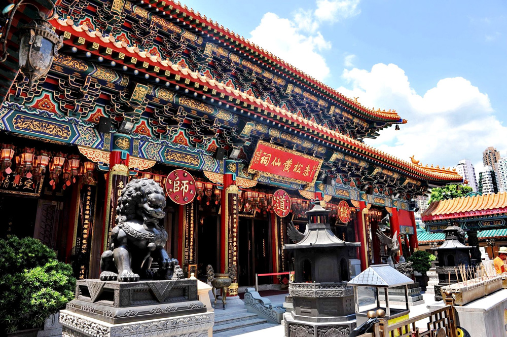 Храм Вон Тай Син в Гонконге