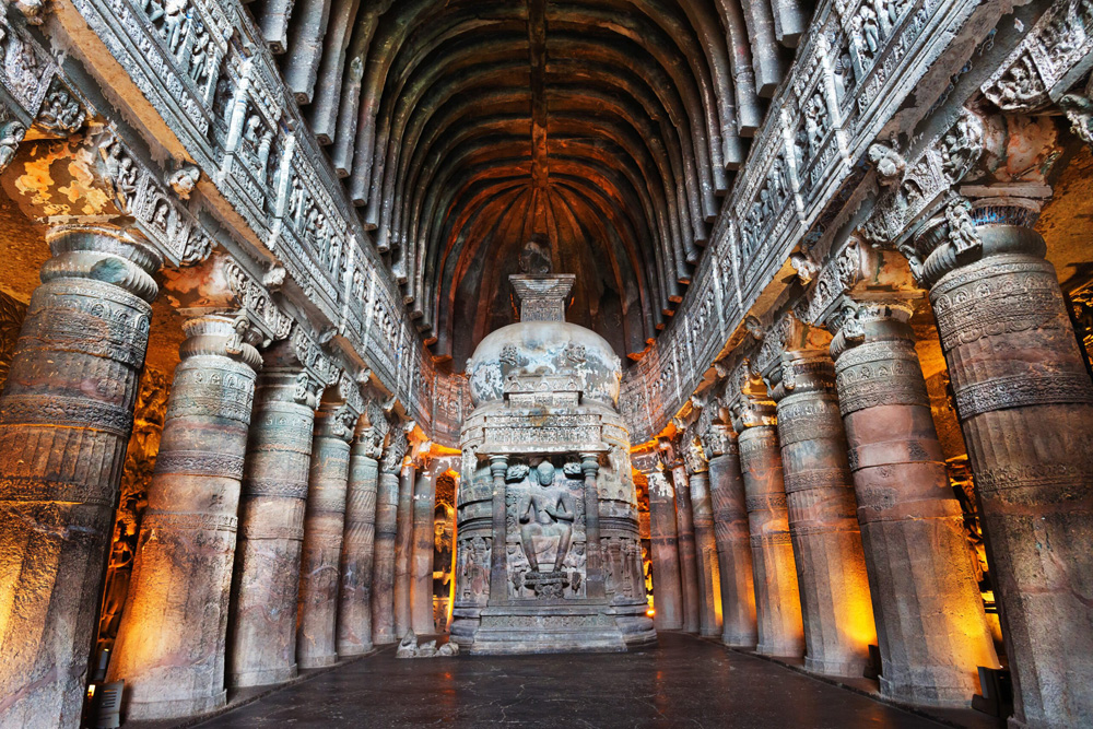 Храм Аджанта в Индии