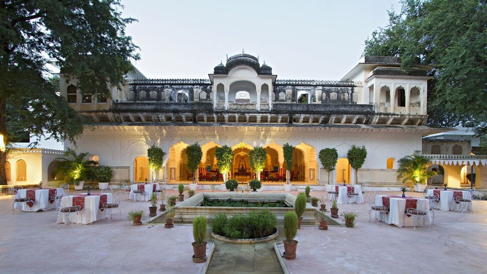 Сад Баг в Самоде в Индии