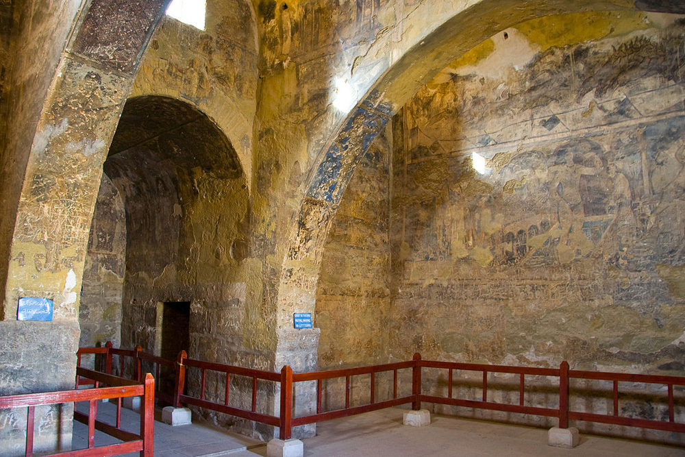 Замок Кусейр-Амра в Иордании