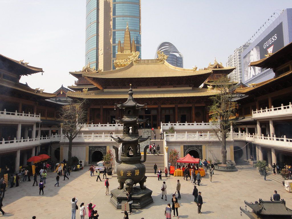 Монастырь Цзинань в Шанхае