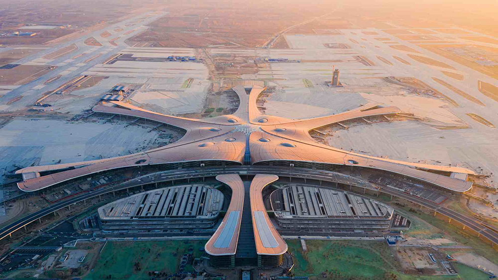Новый аэропорт Дасин в Пекине